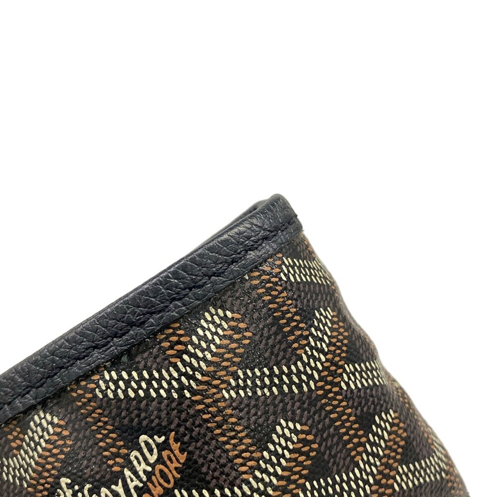 Goyard Saint Louis Pm Black Coated #351055G19B - Picture 12 of 15